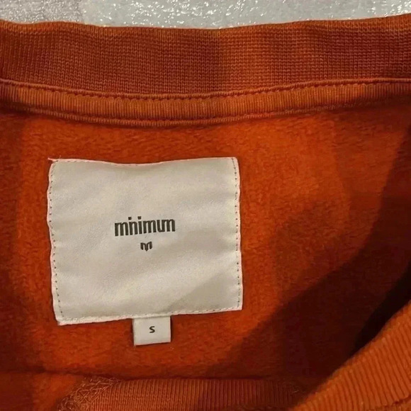❤️Clearance ❤️[S]Minimum Orange  Men SweatShirt - Picture 4 of 6